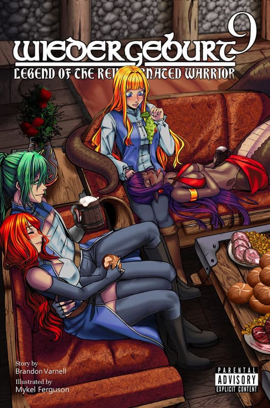 Cover for Wiedergeburt: Legend of the Reincarnated Warrior: Volume 9