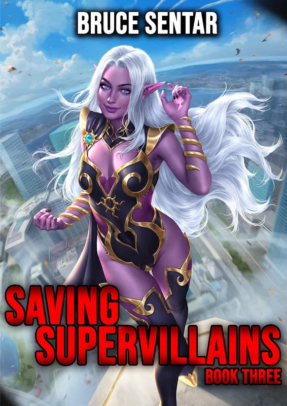 Cover for Saving Supervillains 3