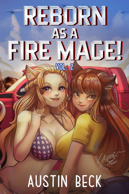 Cover for Reborn as a Fire Mage (VOL. 2)