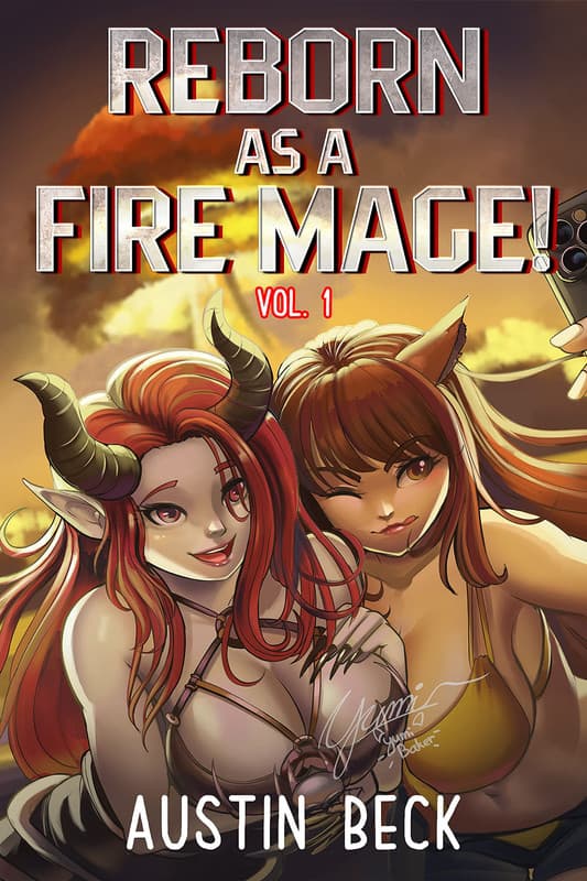 Cover for Reborn as a Fire Mage (VOL. 1)
