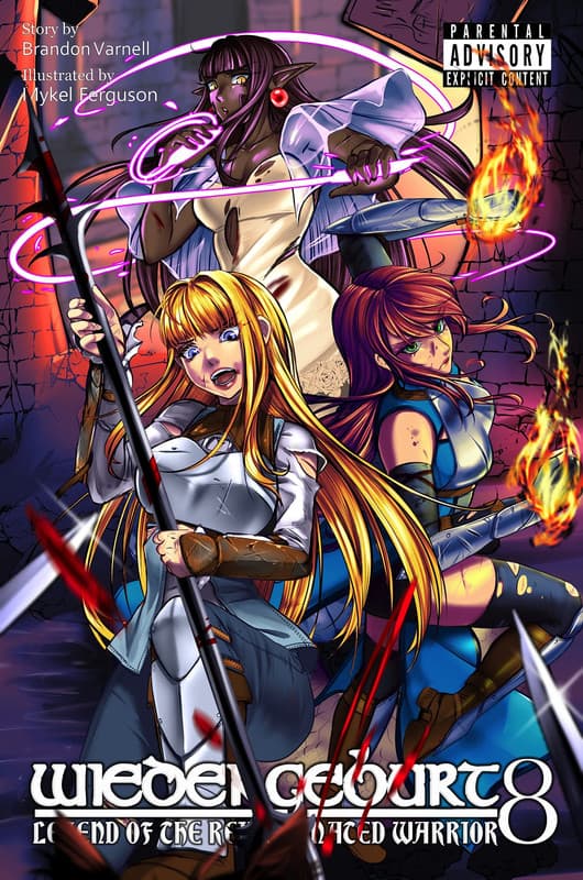 Cover for Wiedergeburt: Legend of the Reincarnated Warrior: Volume 8
