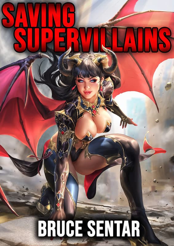 Cover for Saving Supervillains