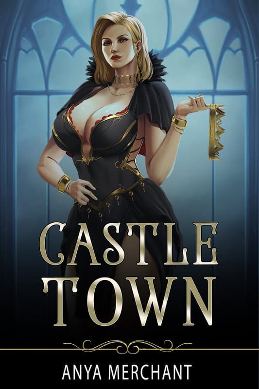A book cover from Anya Merchant